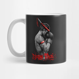 Muay Thai Boxing Fighter Mug